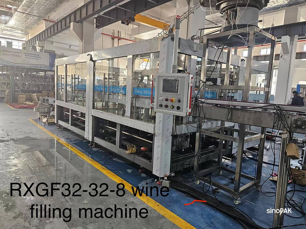 Mexico 8000BPH Tequila Glass Bottle Filling Line